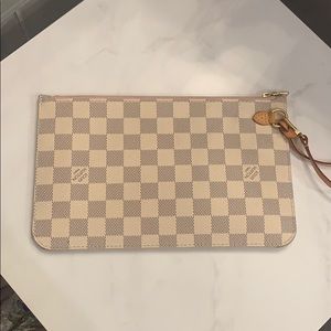 Louis Vuitton neverful wristlet only